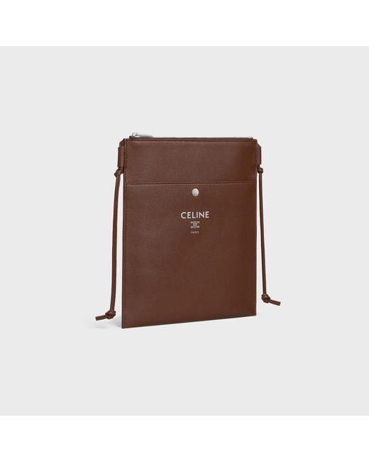 Céline White Sharp Pouch for men