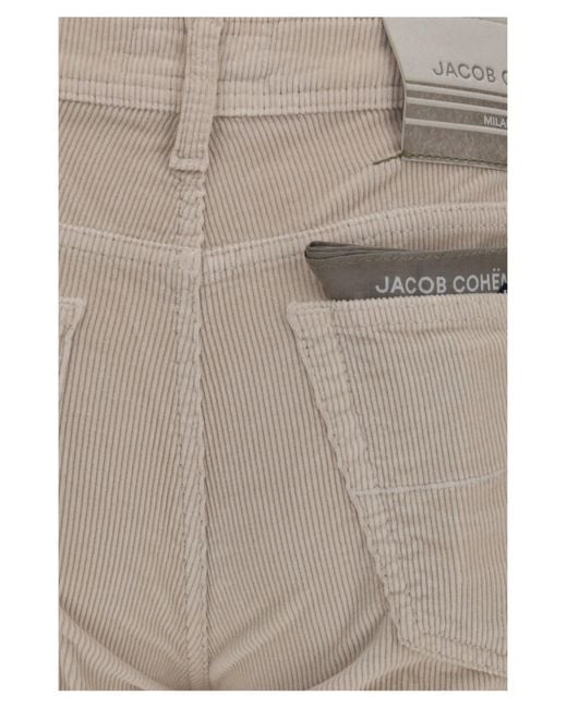 Jacob Cohen Gray Pants for men