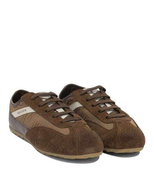 McQueen Brown Sneakers & Slip-On