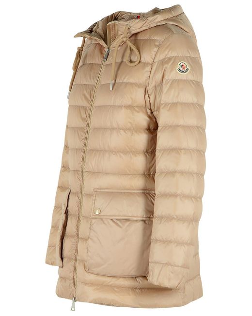 Moncler Natural 'Jasmin' Polyamide Jacket