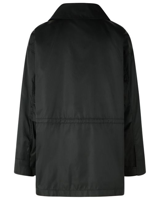 Jil Sander Black Polyamide Jacket for men
