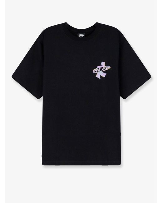 Men's Black Dot Surf Cotton T-Shirt