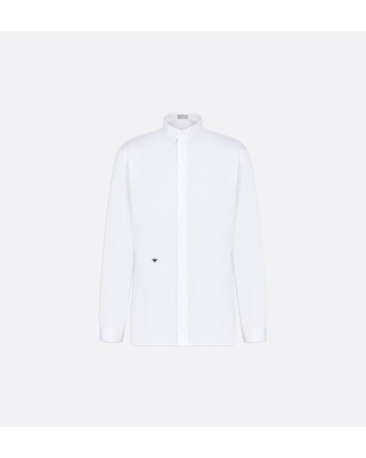 Dior White Shirt With Logo for men