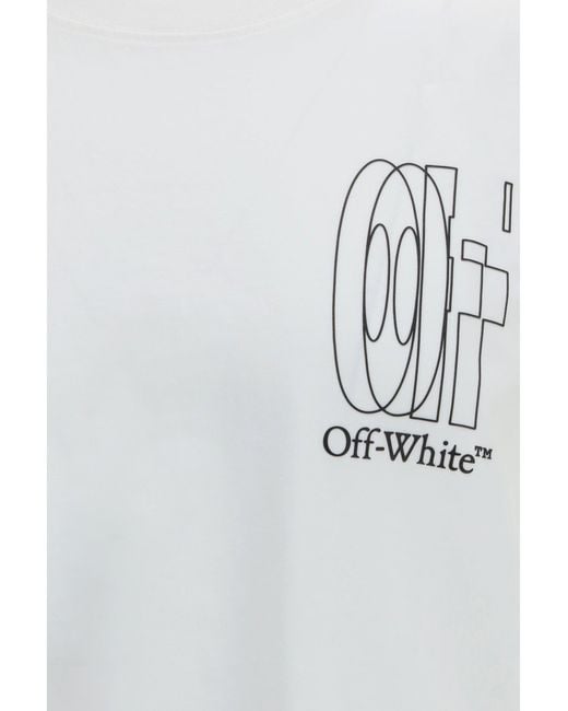 Off-White c/o Virgil Abloh White Big Double Arrow T-Shirt for men