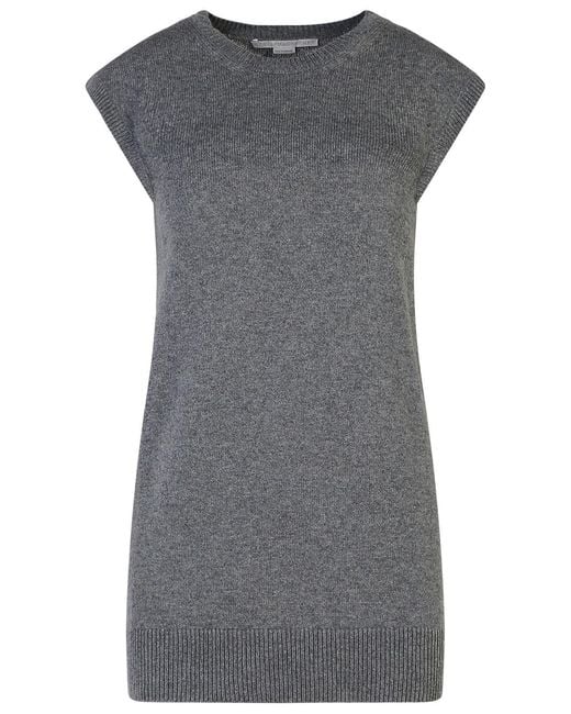 Stella McCartney Gray Knit Top