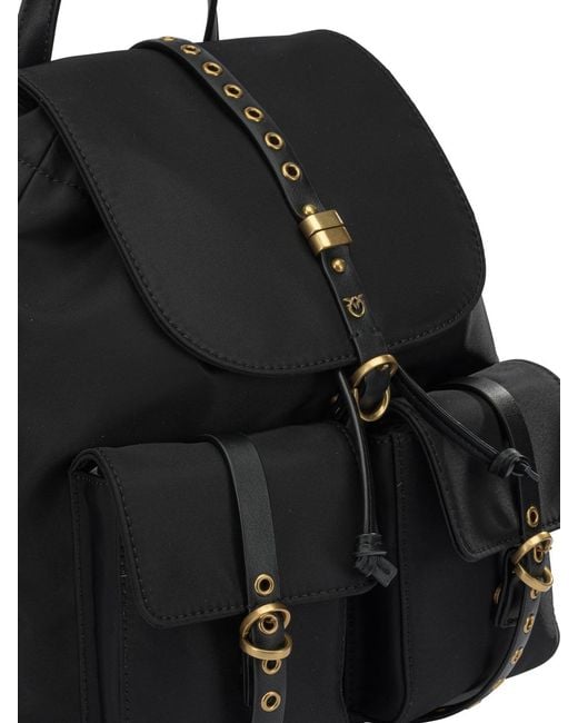 Pinko Black Backpacks