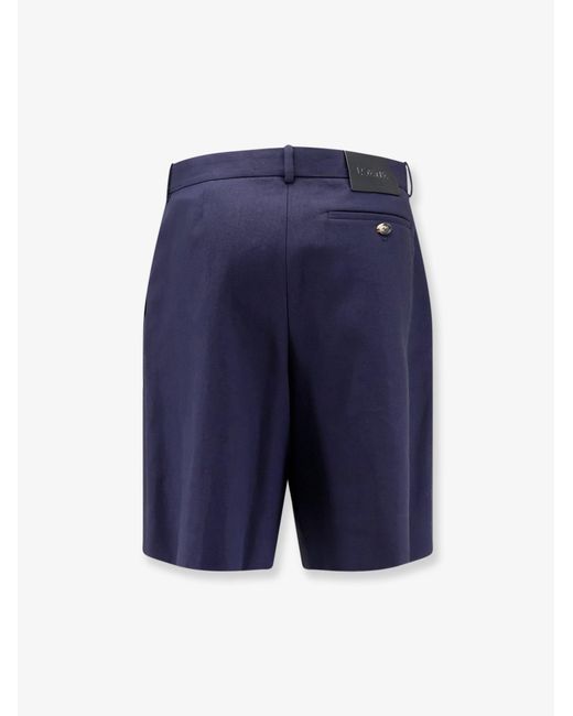 Loewe Blue Paula's Ibiza Linen And Cotton Bermuda Shorts for men