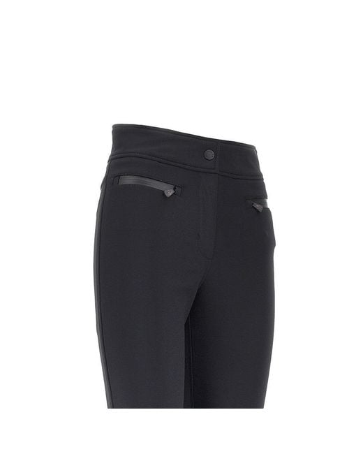 Moncler Black Stretch Ski Pants