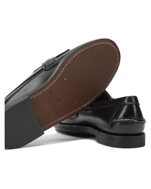 Sebago Black Leather Loafers
