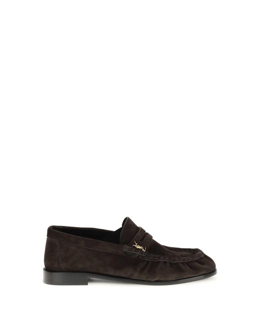 Saint Laurent White Le Loafer Loafers