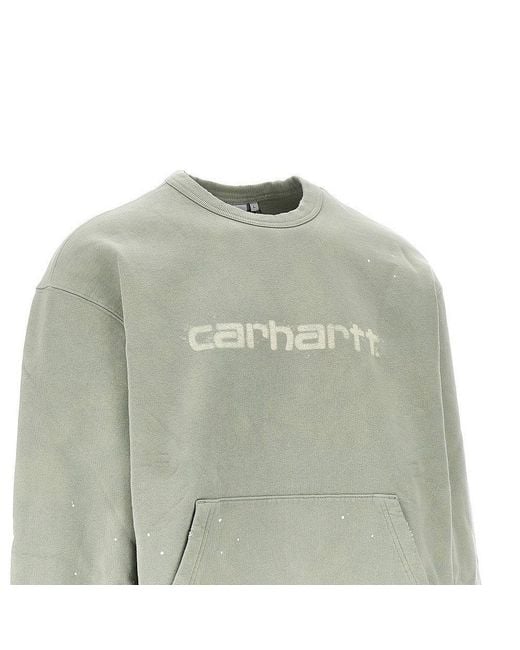 Carhartt Green 'Painter' Crewneck Sweatshirt for men