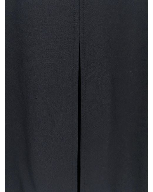 Stella McCartney Black Responsible Acetate And Viscose Dress
