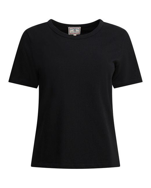 Ines De La Fressange Paris Black Cotton Resin T-Shirt