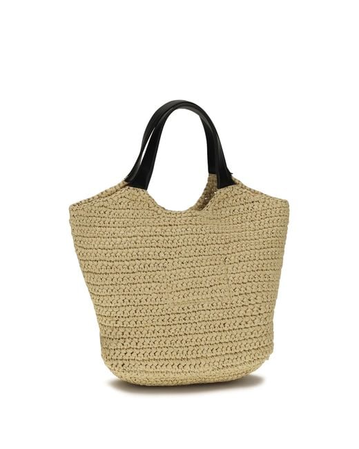 Balmain Metallic Tote Bag Mini Crochet