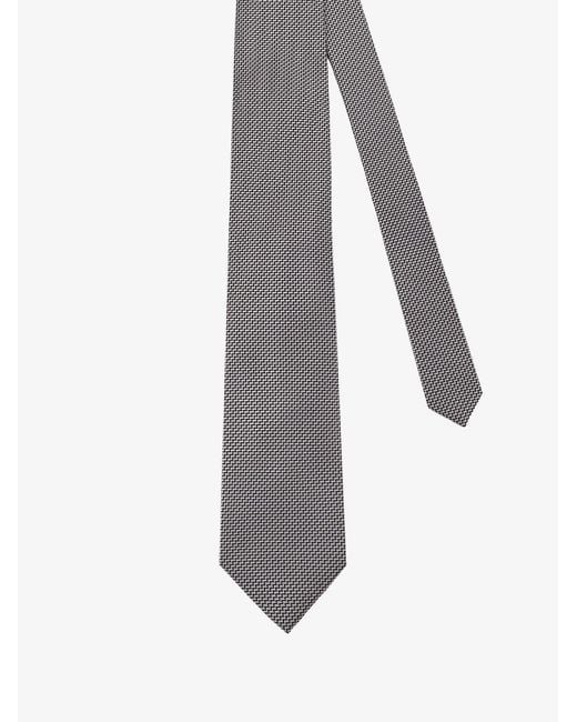 Tom Ford Gray Silk Tie for men