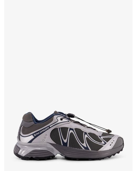 Men's White Xt-Whisper Mesh Trainers With Logo On The Side