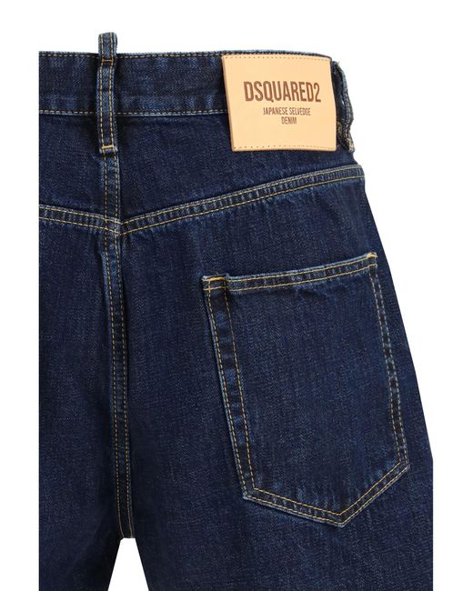 DSquared² Blue Bermuda Shorts for men