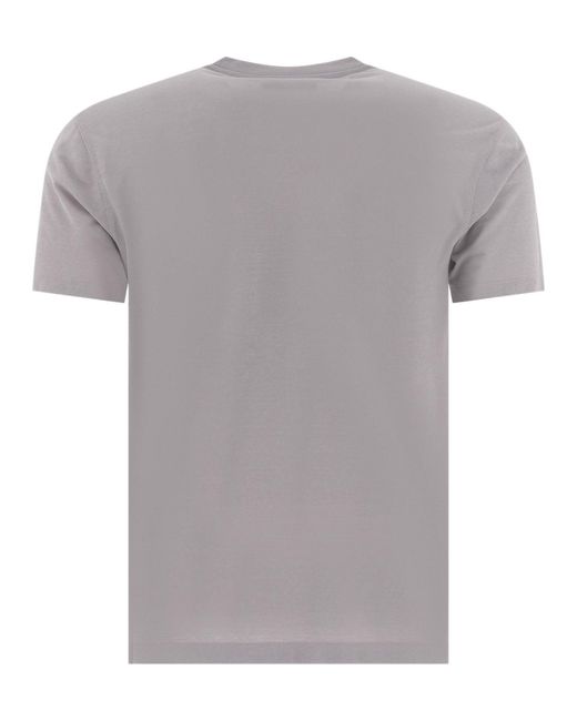 Zanone Gray T-Shirts for men