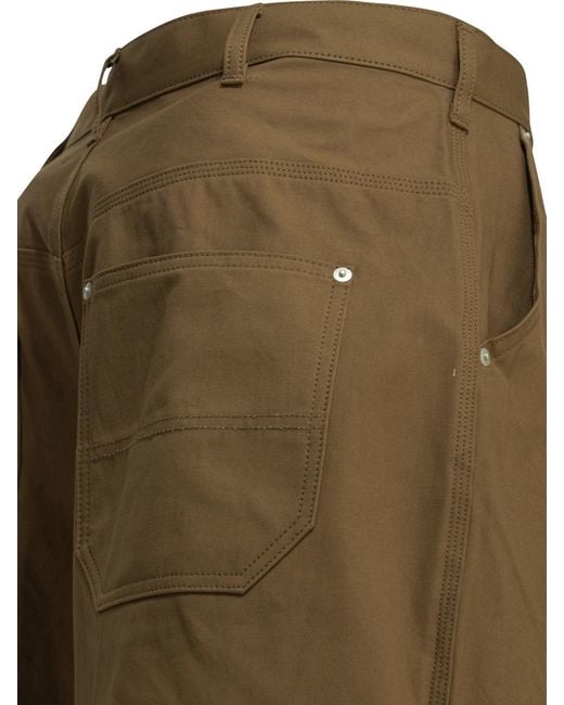 Comme des Garçons Green Formal Cotton Shorts