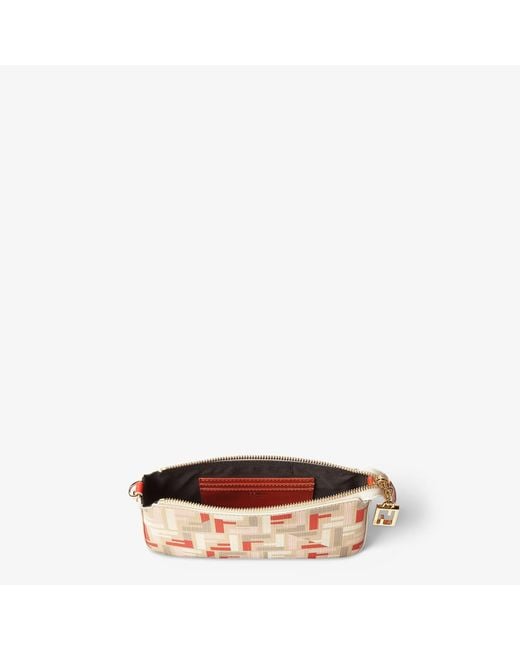 Fendi Pink "Baguette" Crossbody Pouch
