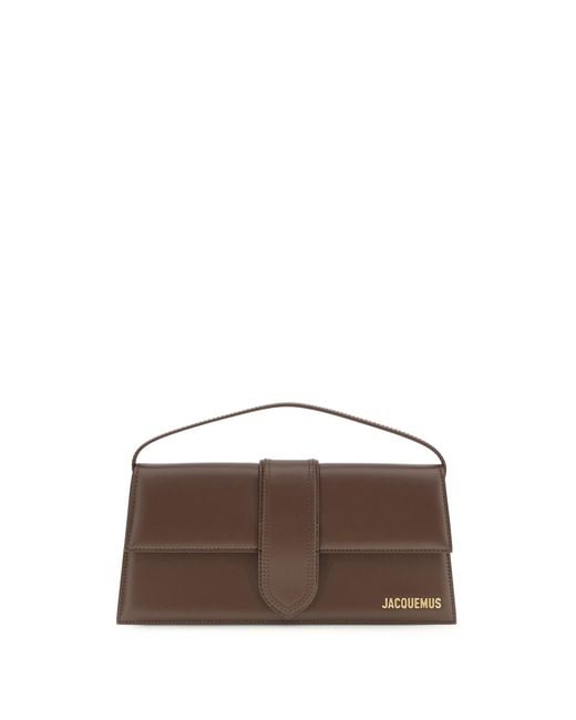 Jacquemus Brown Shoulder Bag Le Bambino Long