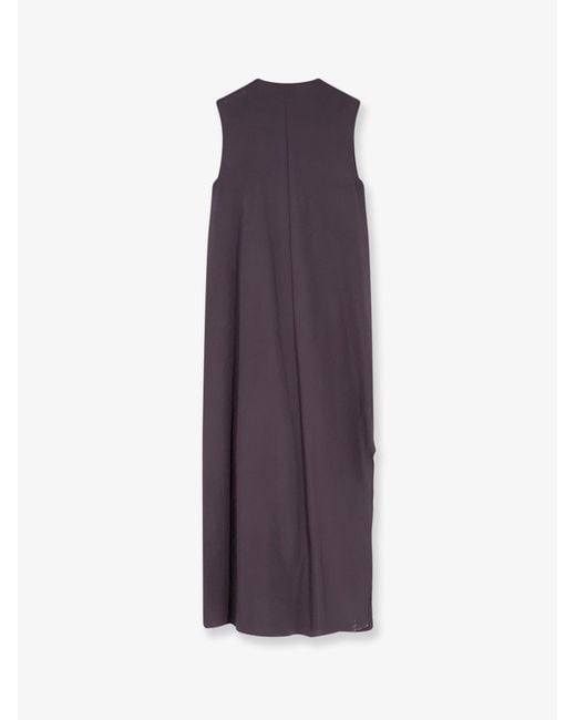 Alysi Purple Peach Touch Long Dress