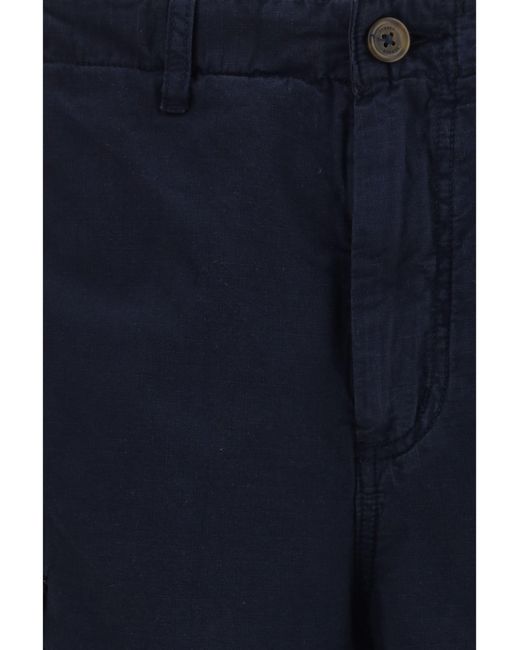 Sebago Blue Northfield Cargo Shorts-Marine for men