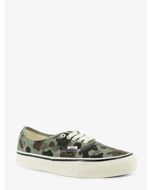Vans Green Lx Authentic 44 Canvas Sneakers for men