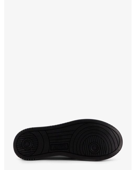 Autry X Mihara Yasushiro Black Super Vintage Low Sneakers for men