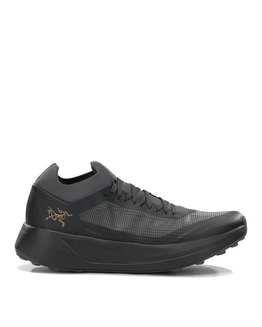Men's Black "Silan 2" Low Trainers