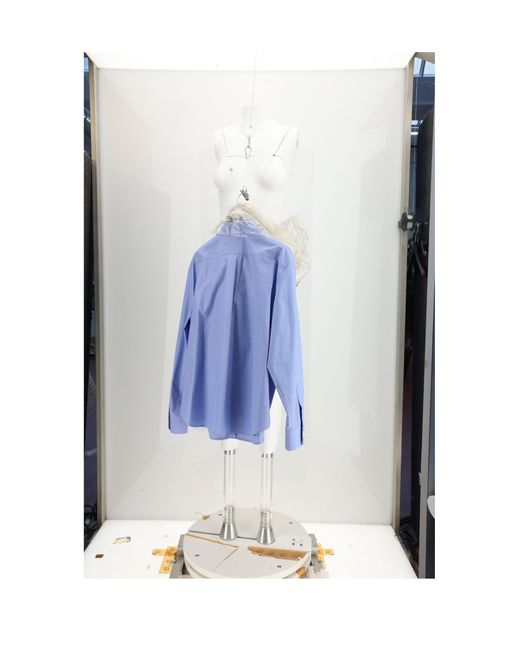 Céline Blue Relaxed Shirt