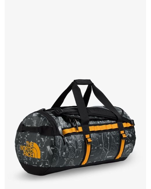 The North Face Black Recycled Pvc Base Camp Duffel Backpack for men