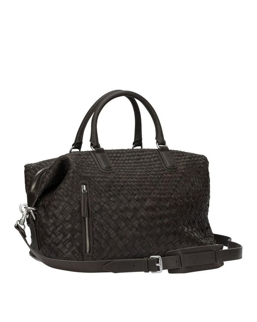 Officine Creative Black Armor 019 Travel Bag for men