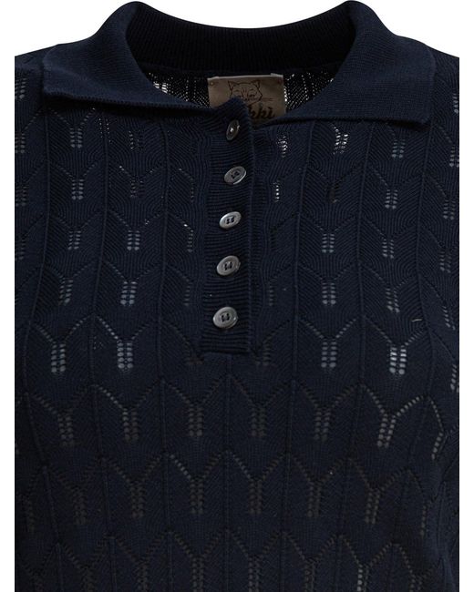 Rakku Blue California Notte Polo Shirt