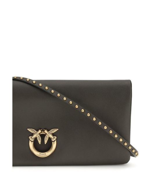 Pinko Gray Clutch Bag Love