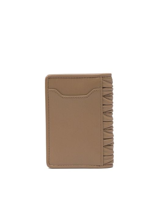 Miu Miu Natural Leather Card Holder