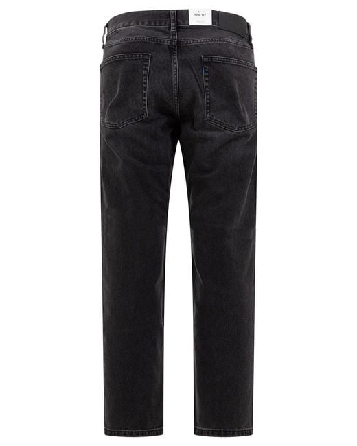 NN07 Black Trousers for men