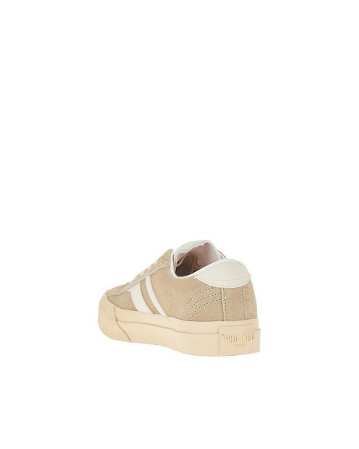 Pro Keds Natural 'Royal Classic' Suede Leather Sneakers