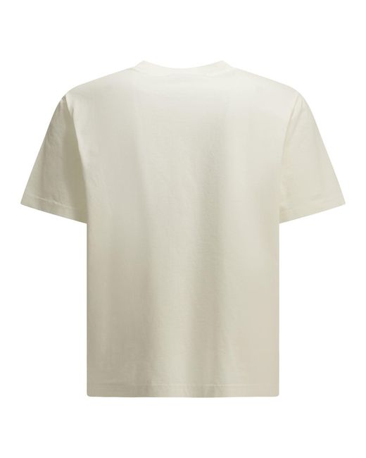 Autry White Crew-Neck T-Shirt for men