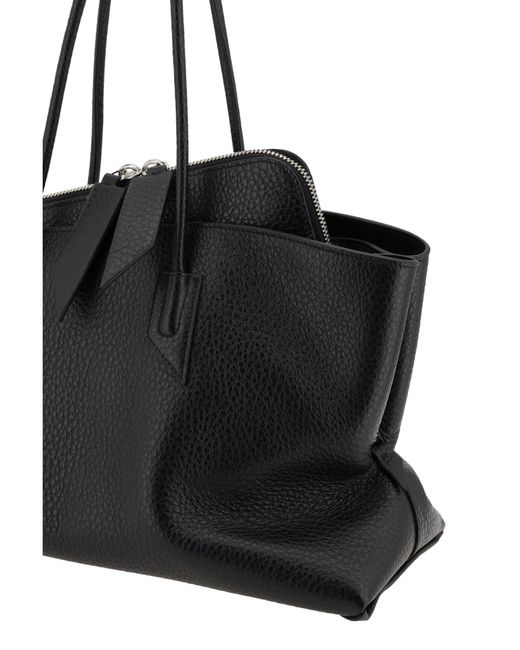 The Attico Black Shoulder Bags