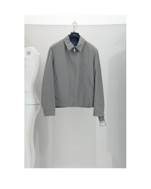 Dior Gray Dior Homme Jacket for men