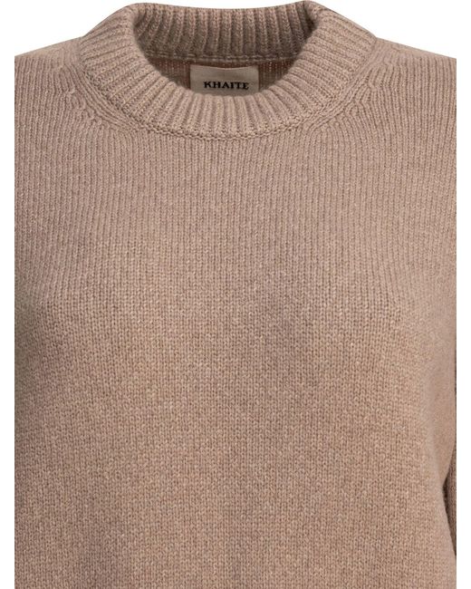 Khaite Brown Davin Sweater