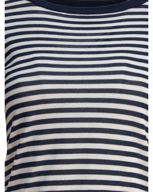 Rakku Blue Cotton T-Shirt