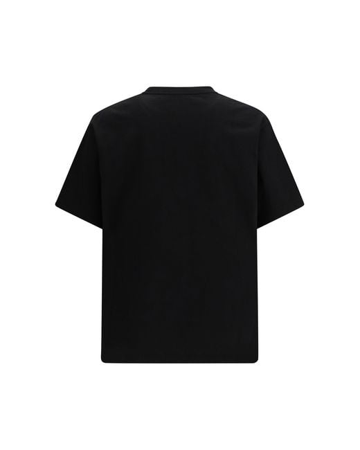 KENZO Black Wild Tiger Motif Embroidered On The Chest Oversized T-Shirt for men