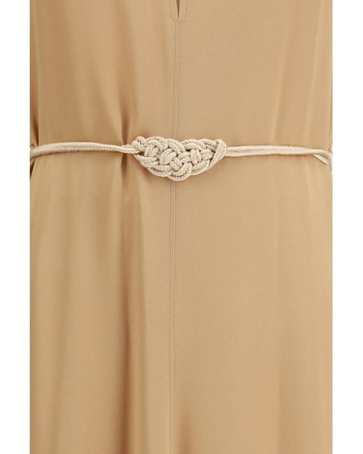 Forte_forte Metallic Forte_Forte Long Kaftan Dress