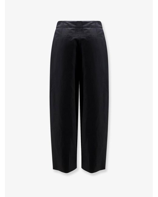 Soeur Black Trousers Daley Organic Cotton-Linen