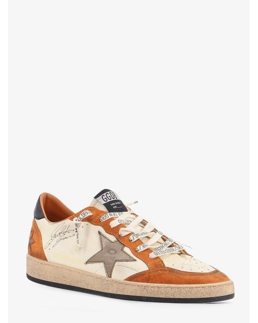Golden Goose Deluxe Brand Brown Deluxe Brand Ballstar Sneakers for men