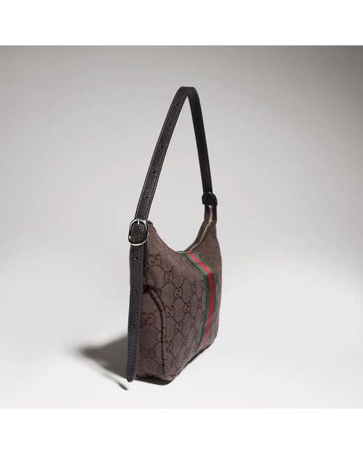 Gucci Brown "Lunetta" Small Handbag