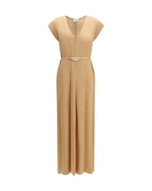 Forte_forte Metallic Forte_Forte Long Kaftan Dress
