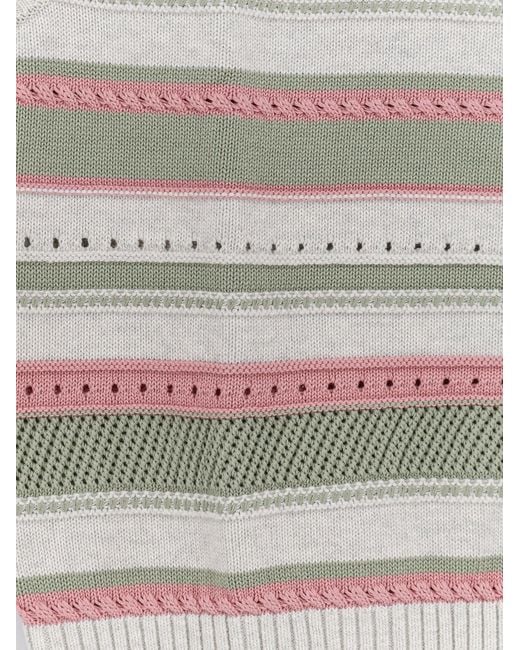 DUNST Gray Sleeveless Cotton Sweater